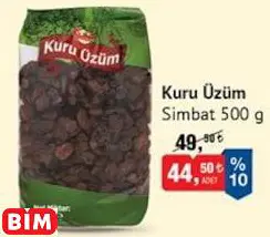 SİMBAT KURU ÜZÜM